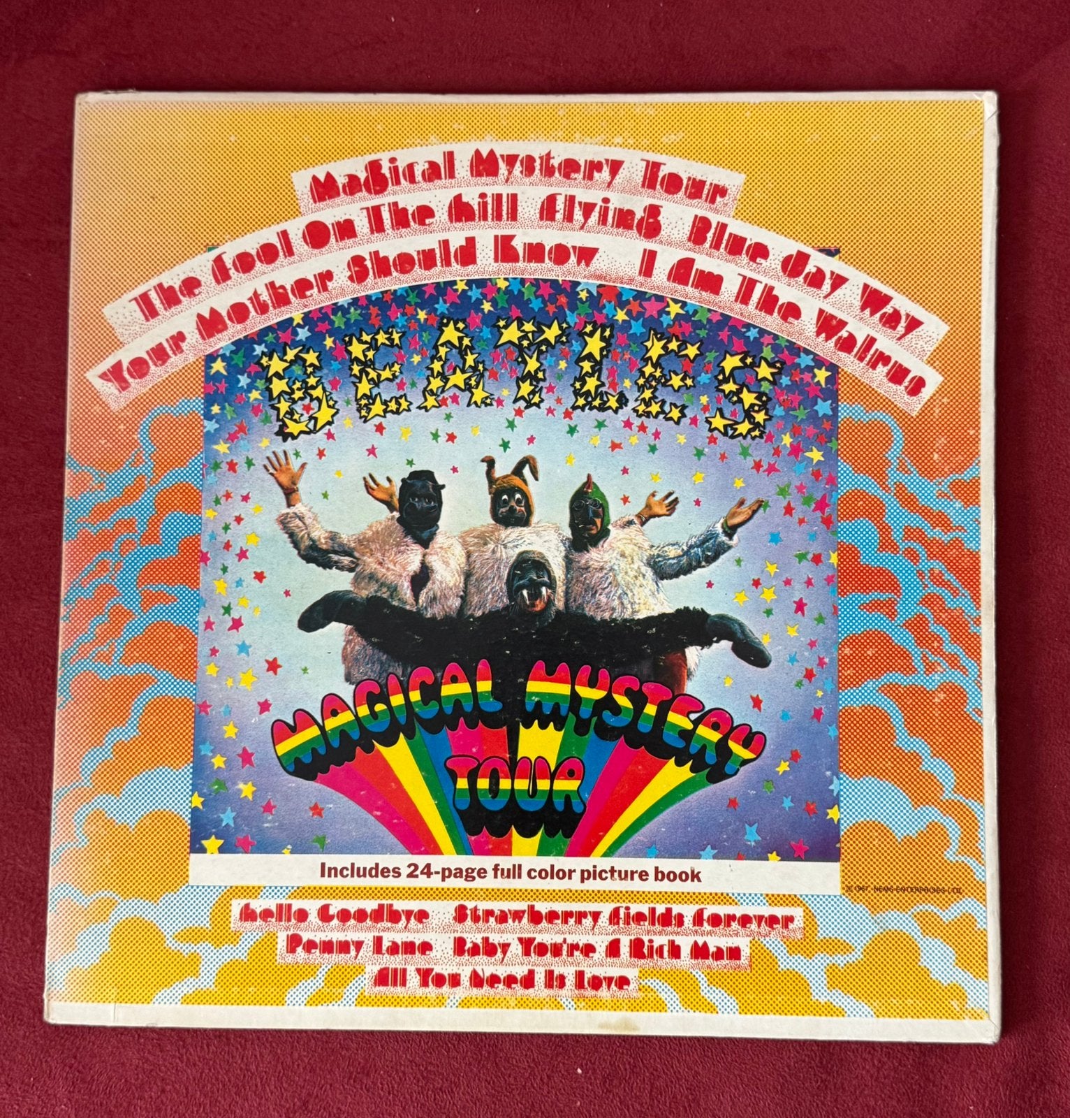 The Beatles – Magical Mystery Tour EP + LP + CD + VHS + DVD, Cd's en Dvd's, Remastered, Ophalen of Verzenden, Gebruikt, EP