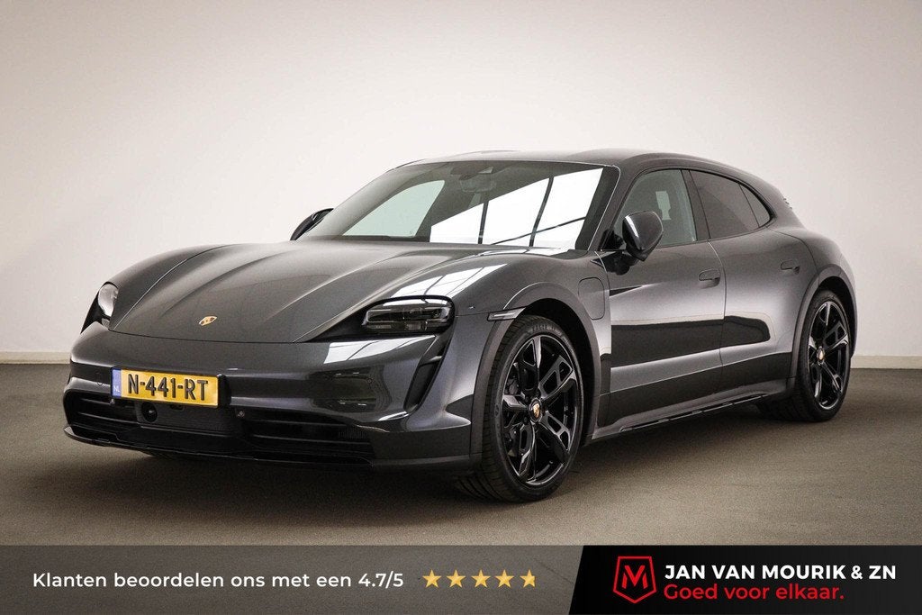 Porsche Taycan Cross Turismo 4 93 kWh | SOH 92,3% | HEAD UP, Auto's, Porsche, Automaat, 93 kWh, Vierwielaandrijving, Zilver of Grijs