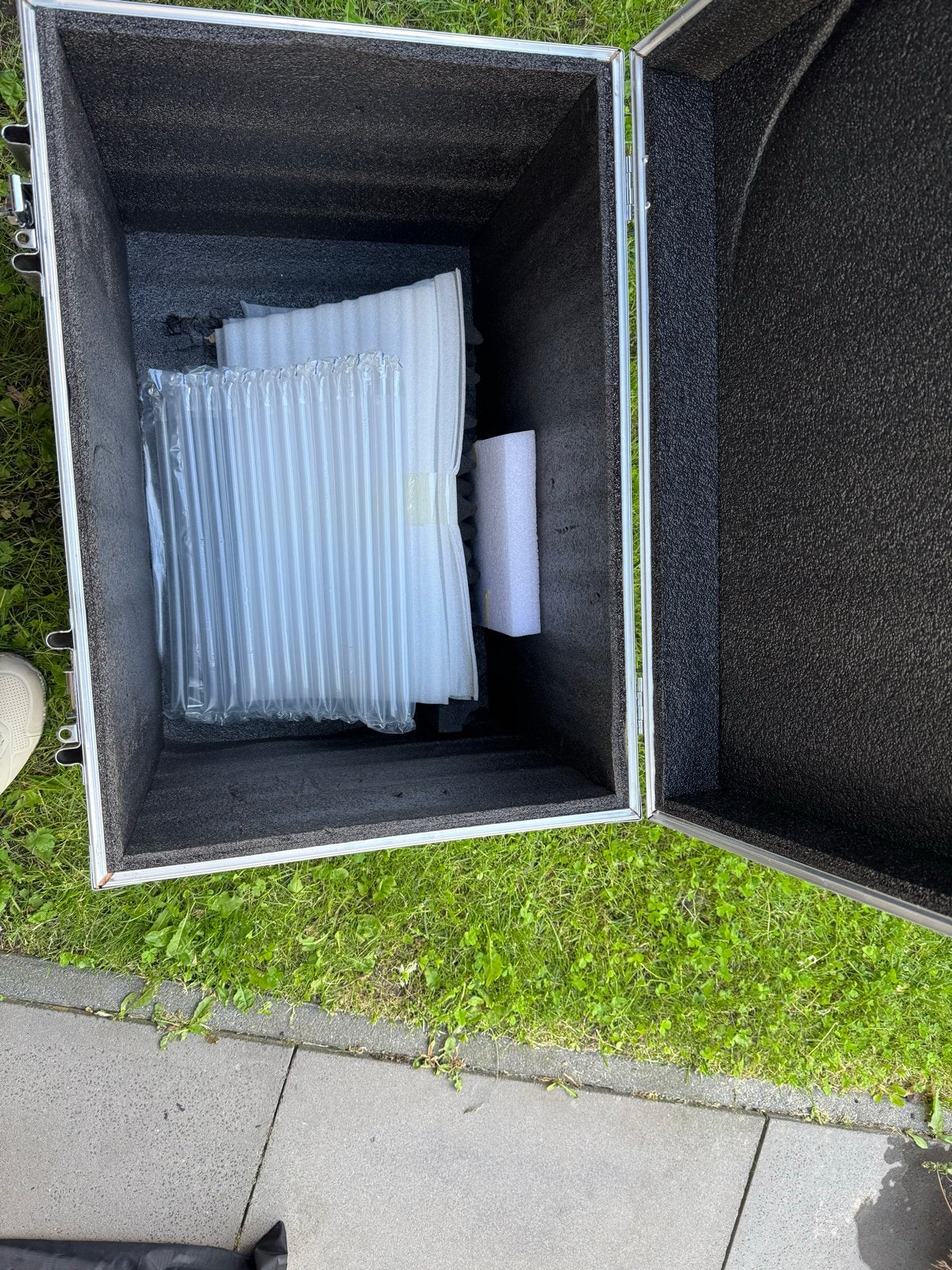 Stevige Flightcase / Transportkist met Schuimvoering, Ophalen, 50 – 75, 50 tot 100 cm, Zo goed als nieuw