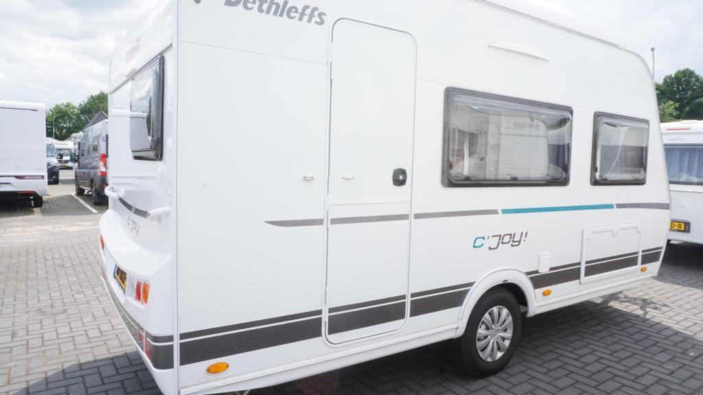 Dethleffs C'Joy 420 QSH Dakluifel/Voortent/Fietsd, Caravans en Kamperen, Schokbreker, Bedrijf, Treinzit, Dethleffs