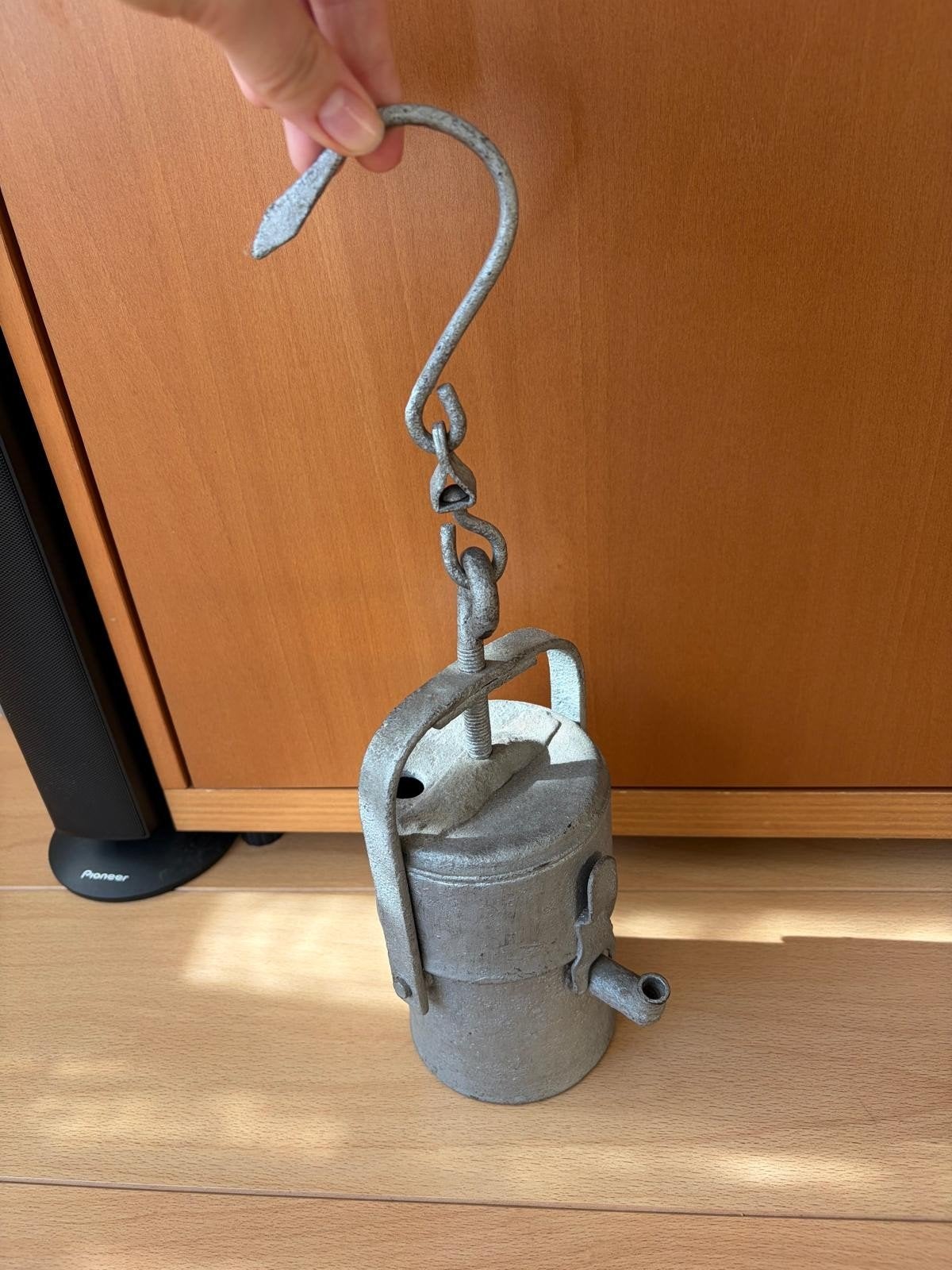 Vintage mijnlamp, Ophalen of Verzenden