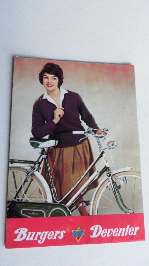 Burgers ENR oldtimerrijwielen folder, Verzenden, Zo goed als nieuw