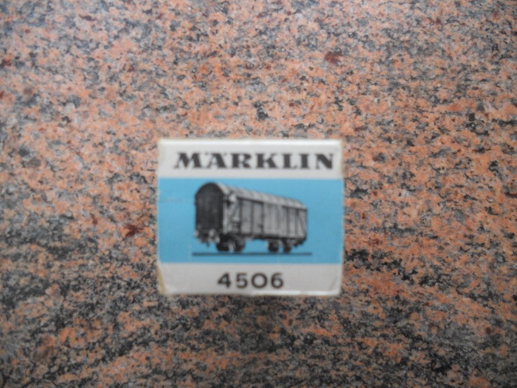 Märklin 4506, Wisselstroom, Gebruikt, Wagon, Ophalen of Verzenden