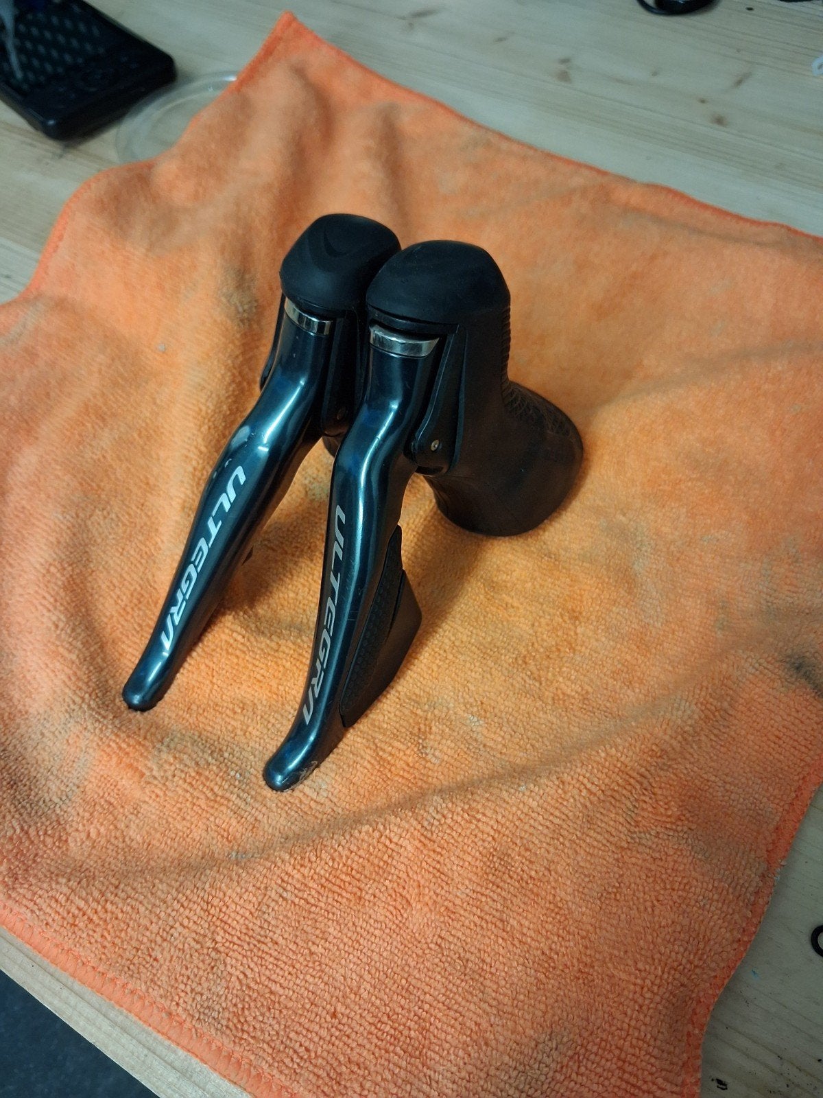 Shimano Ultegra Di2 Disc 11-speed Shifters, Gebruikt, Overige typen, Ophalen of Verzenden, Racefiets