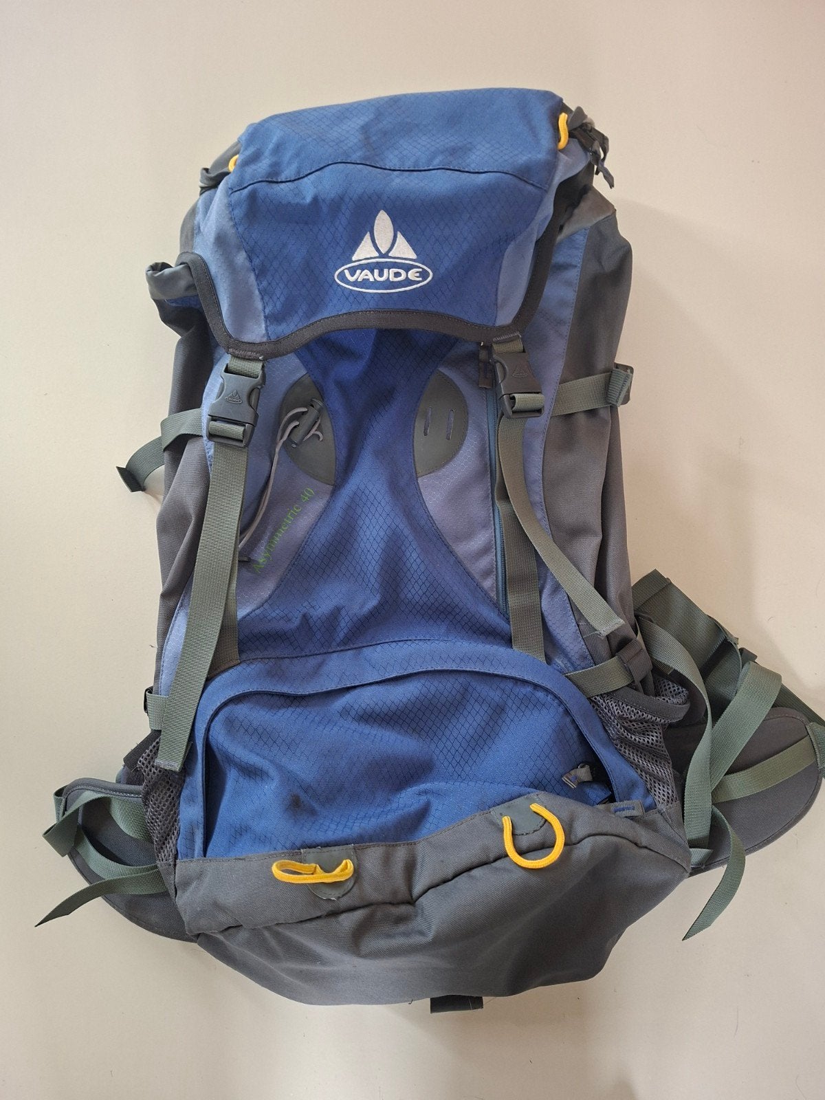 Vaude Asymmetric 40 Backpack - Zo goed als nieuw, Ophalen of Verzenden, Zo goed als nieuw, Blauw