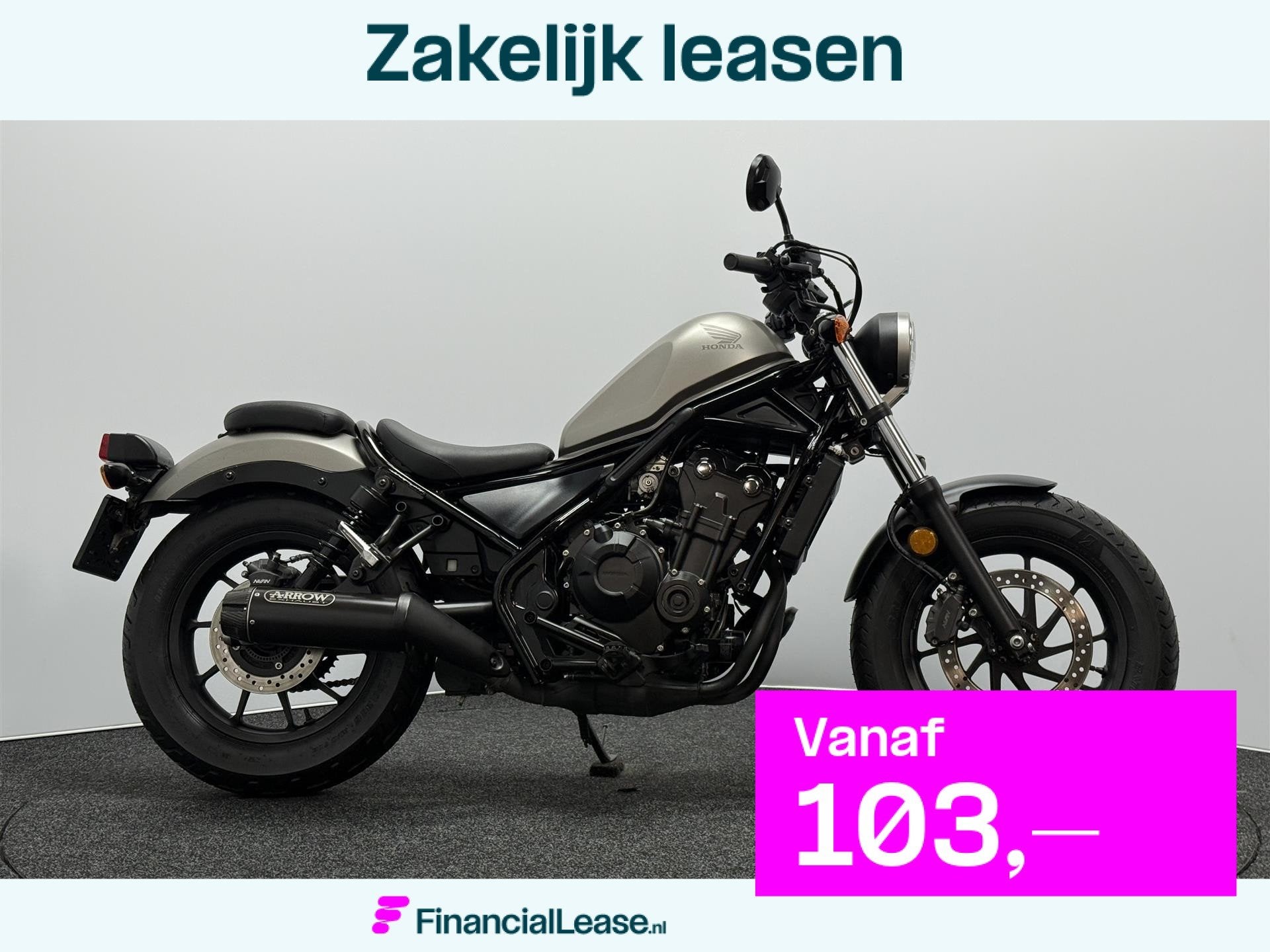 Honda CMX 500 REBEL, Chopper, ABS, Handgeschakeld, 471 cc