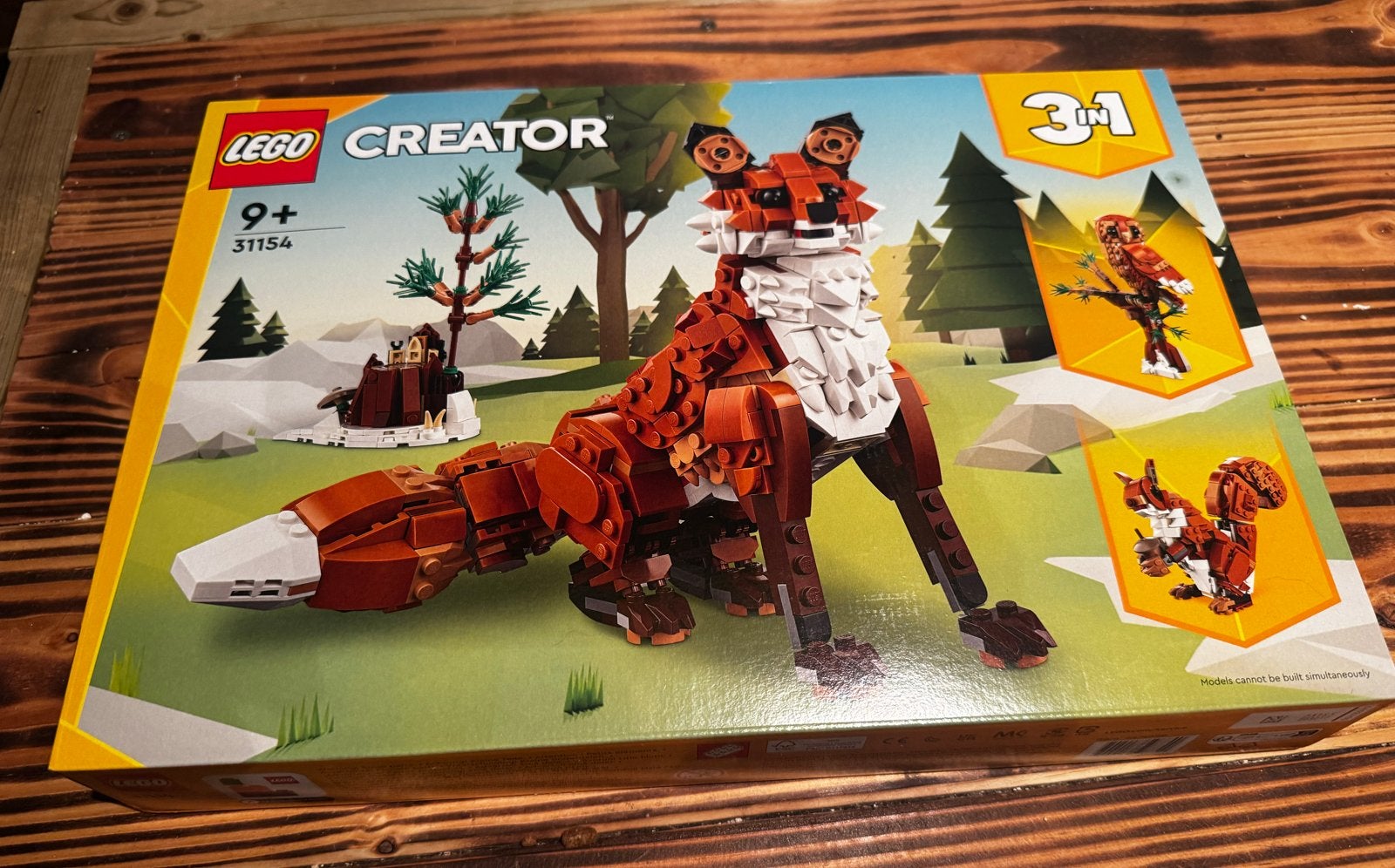 LEGO Creator 31154 Fantasiewoudwezens 3-in-1 set, Ophalen, Lego, Nieuw, Compleet