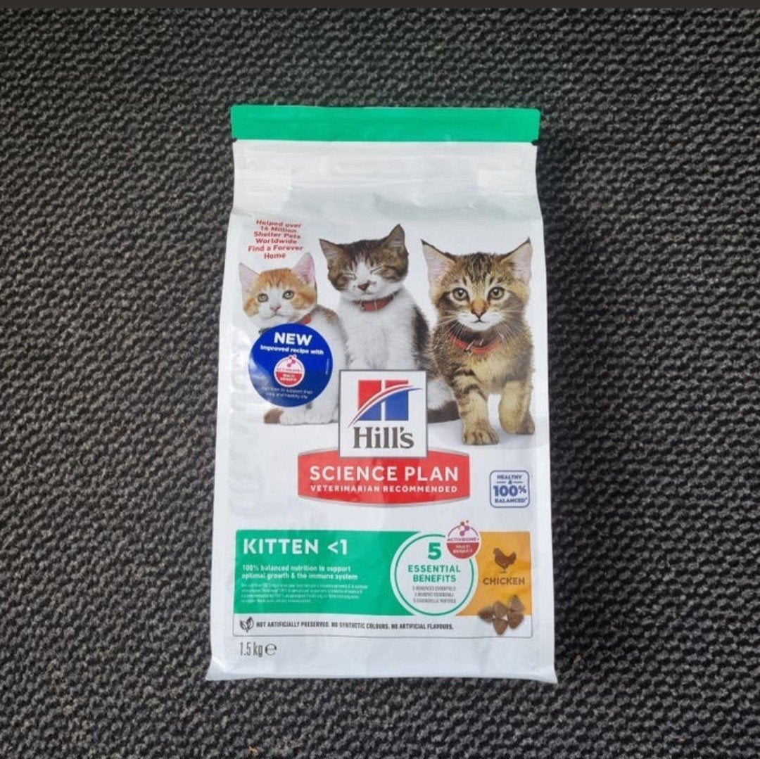 Hills kitten brokjes kattenvoer hill's science plan 1.5 kg, Ophalen of Verzenden, Kat