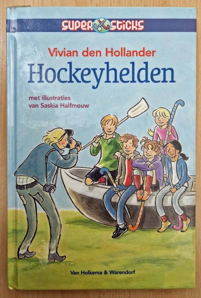 Hockeyhelden, Boeken, Ophalen of Verzenden, Zo goed als nieuw, Vivian den Hollander en Dagmar Stam