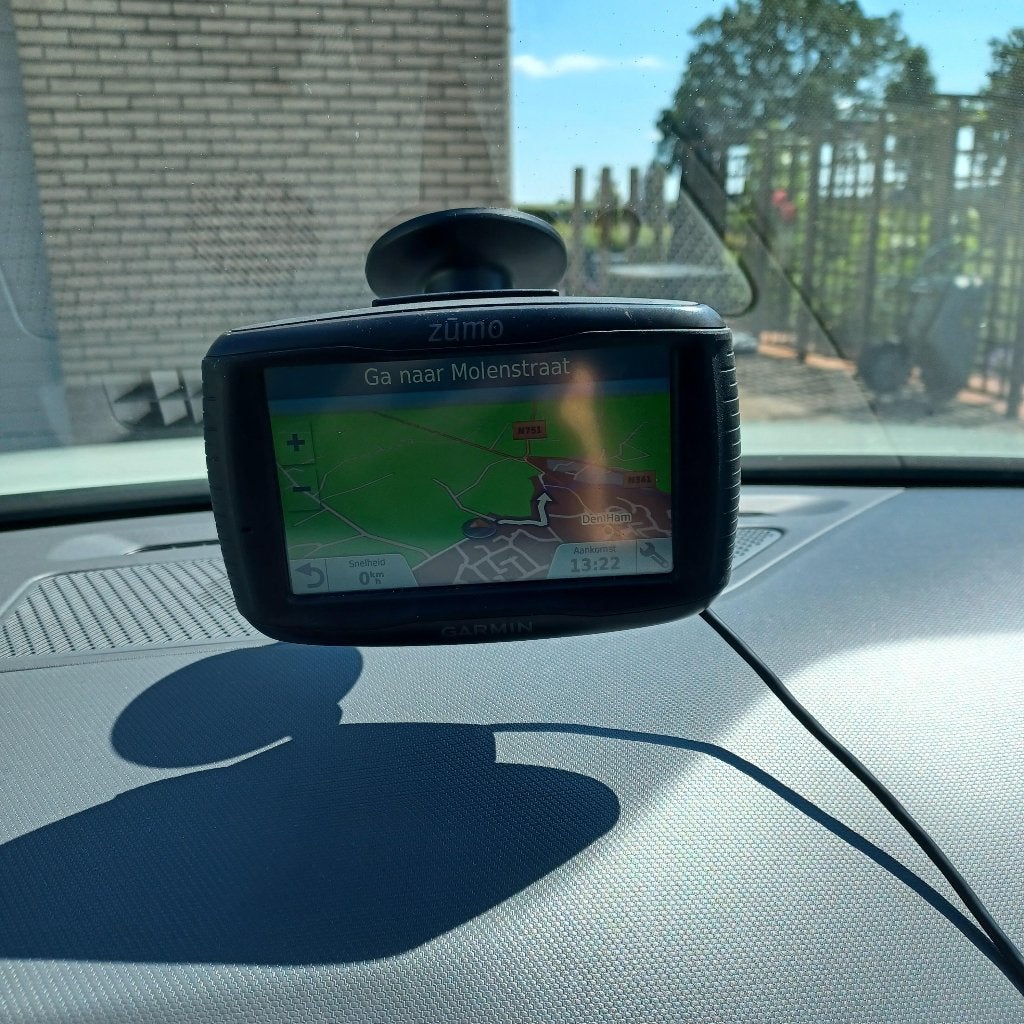 Te koop Garmin Zumo 595 navigatieapparaat, Ophalen, Gebruikt