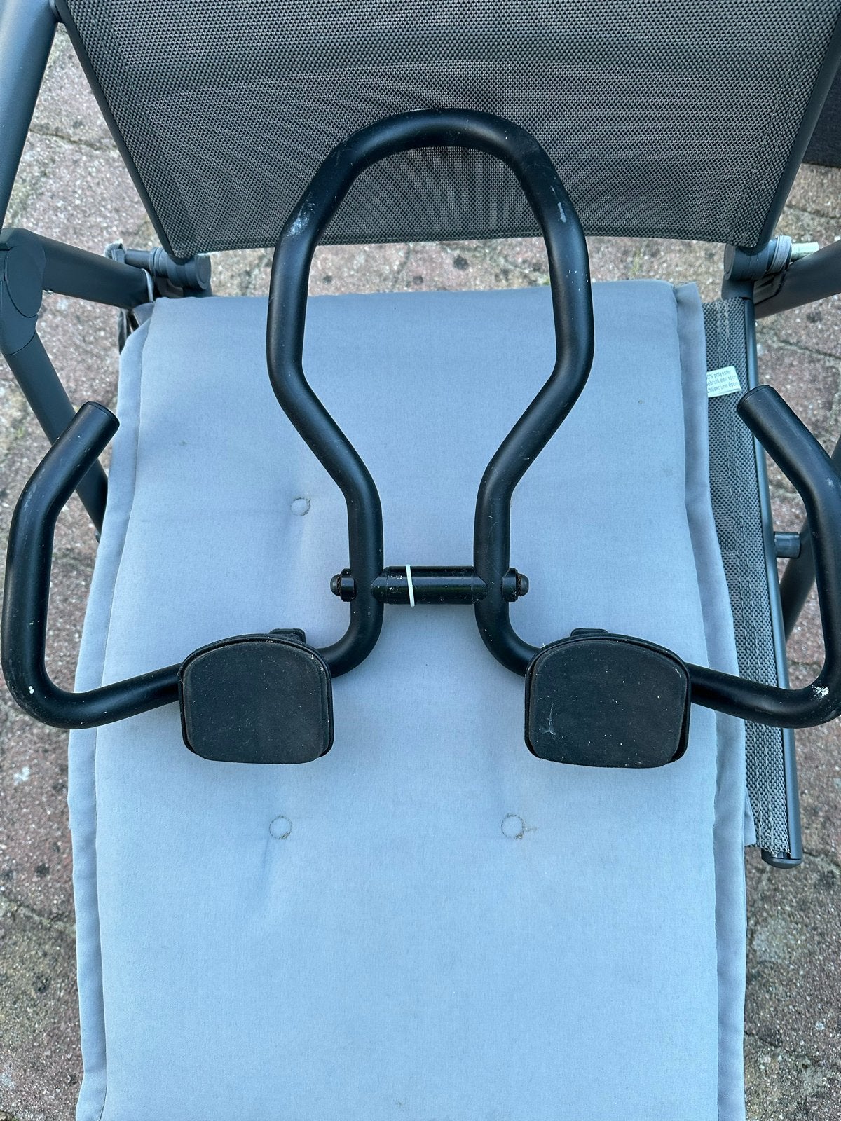 Zwart opzetstuur voor racefiets of triatlonfiets, Ophalen, Gebruikt, Stuur, Aluminium