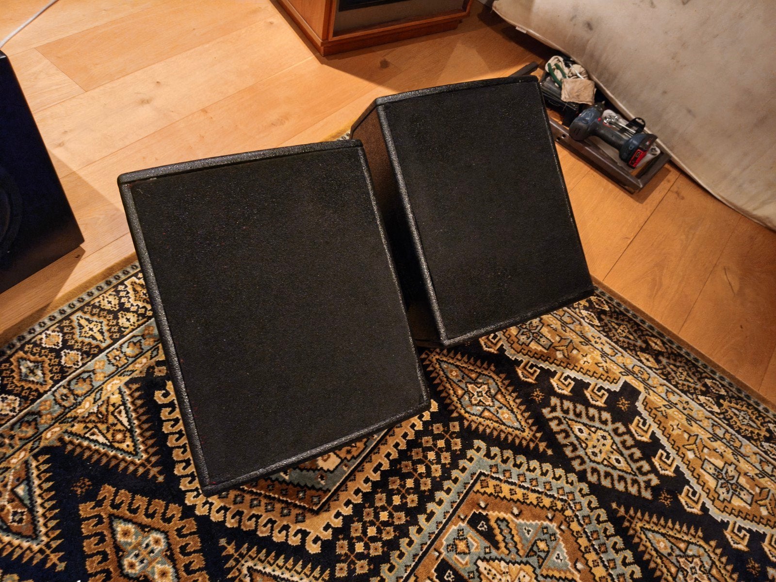 Set DB Technologies M12-4 Actieve Luidsprekers, Audio, Tv en Foto, Stereo speakers, Gebruikt, Ophalen, 150 watt of meer