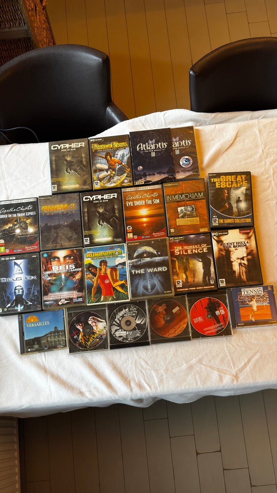 Grote collectie PC games - Avontuur, RPG, Strategie, Avontuur en Actie, Gebruikt, 1 speler, Ophalen of Verzenden