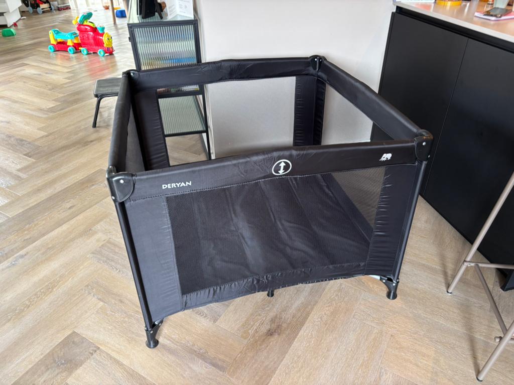 Deryan Baby/peuterbox inklapbaar, Ophalen of Verzenden, Zo goed als nieuw, Campingstoel