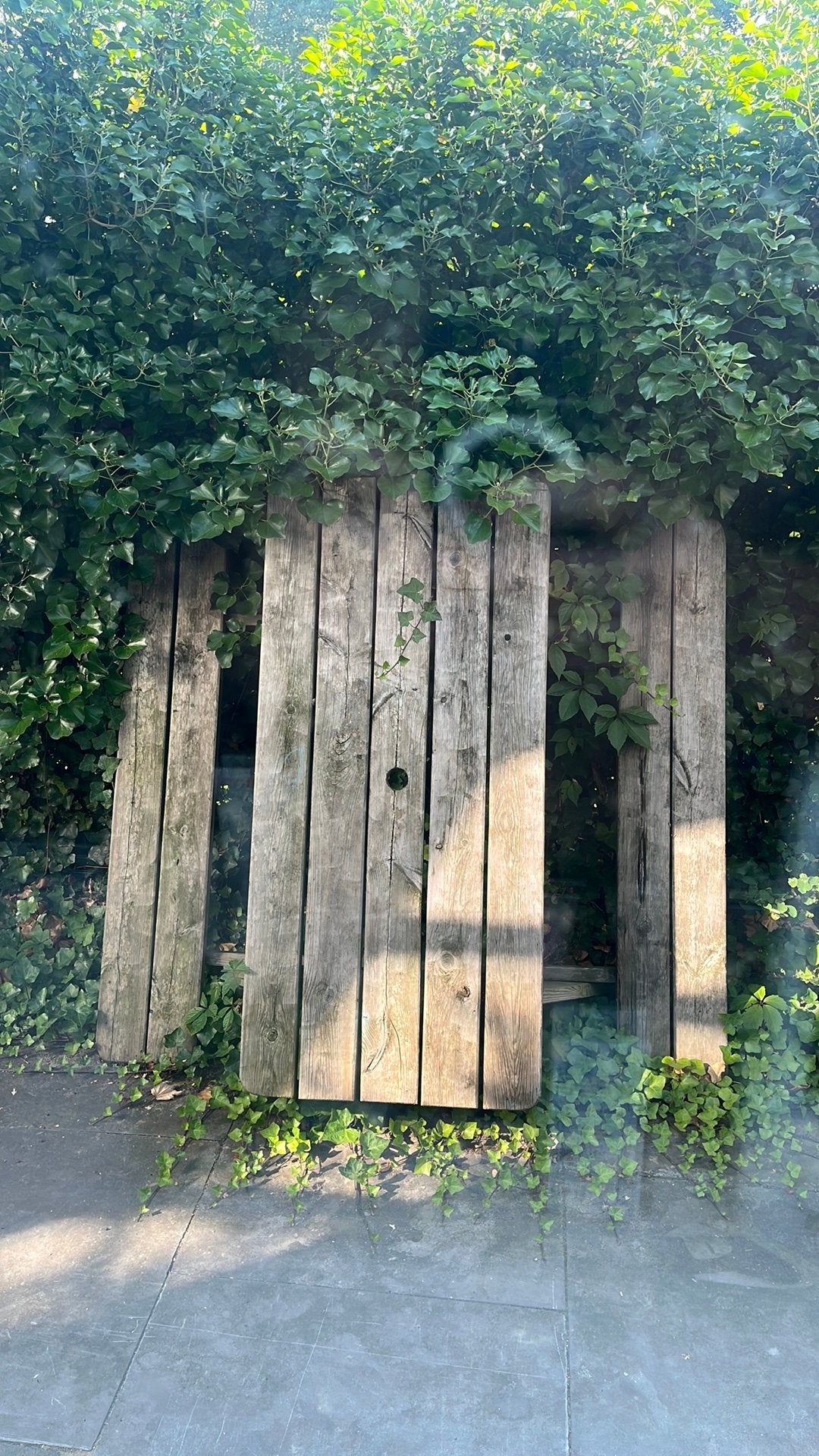Houten tuintafel, Tuin en Terras, Ophalen, Gebruikt, Rechthoekig, Hout