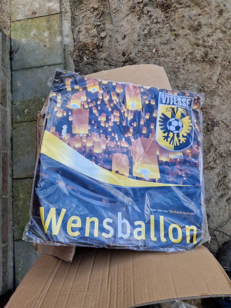 Vitesse wensballon, Ophalen of Verzenden
