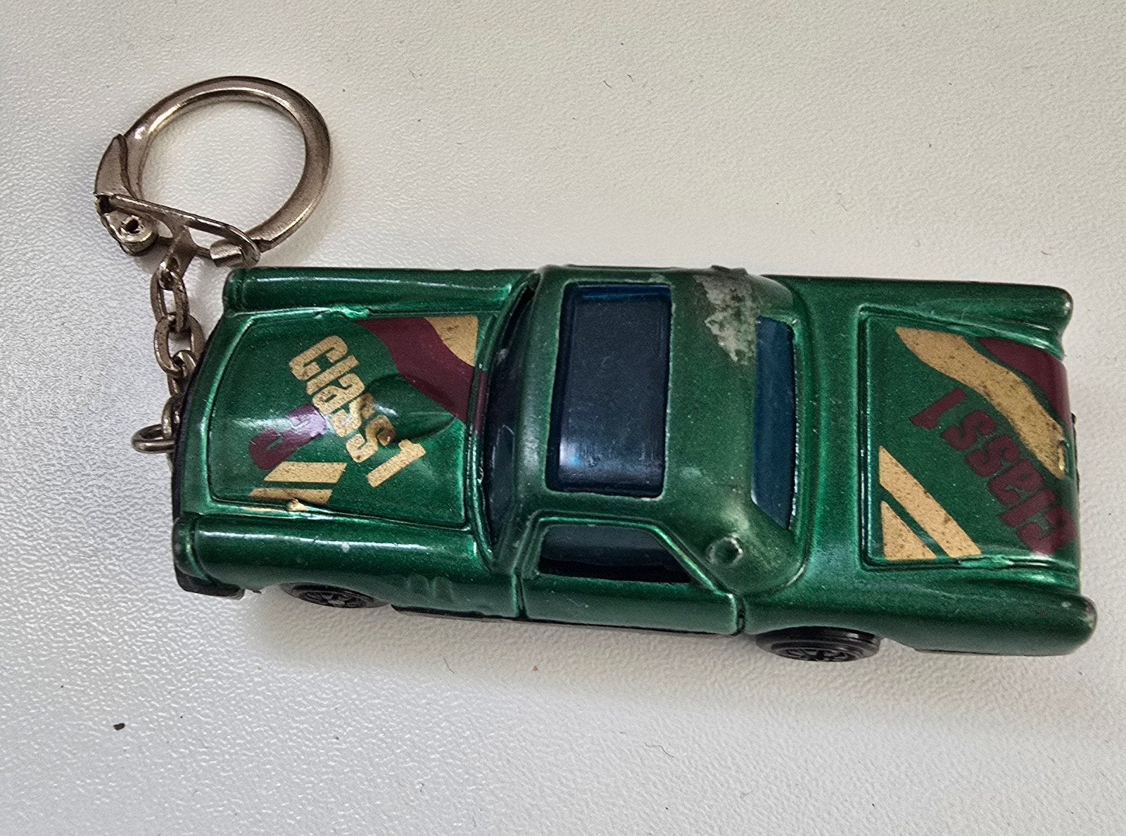 Sleutelhanger auto 'Class 1' - Groen, Ophalen of Verzenden, Gebruikt, Transport