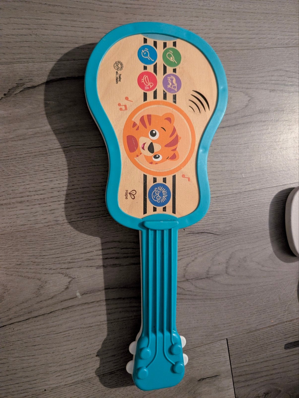 Houten gitaar met geluid voor baby's en peuters, Ophalen of Verzenden