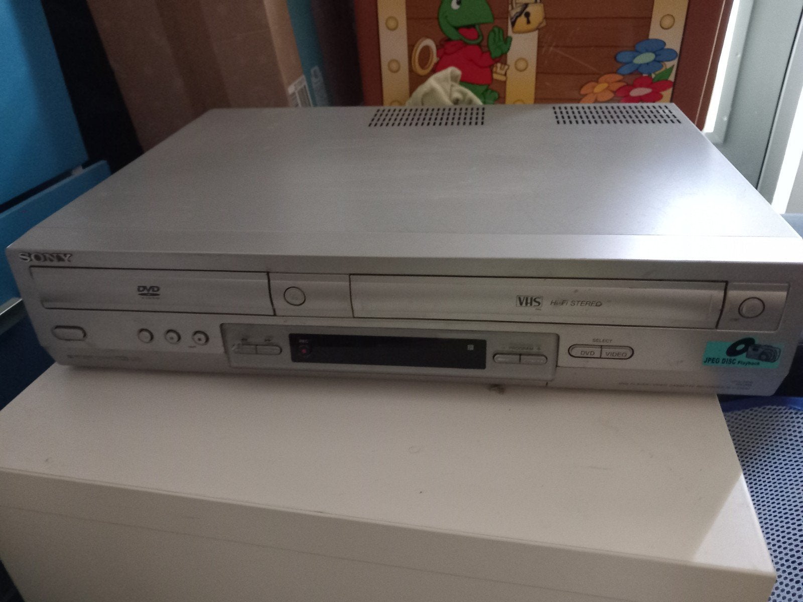 Sony VHS Hi-Fi Stereo VCR met DVD-speler, Audio, Tv en Foto, Videospelers, Ophalen, Gebruikt, VHS-speler of -recorder