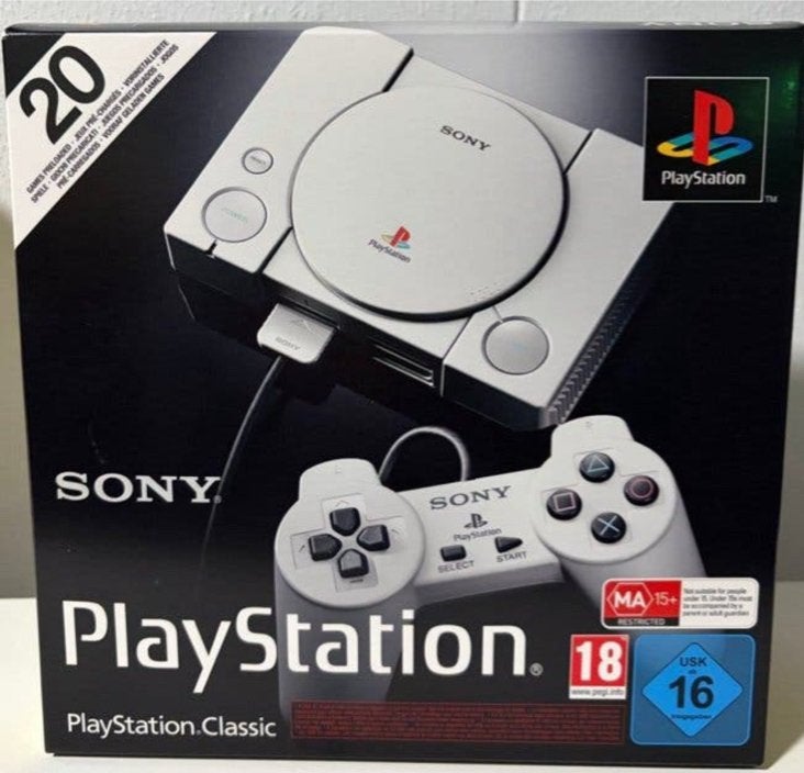 Vandaag 100,- PlayStation Classic Mini - Nieuw en Ongeopend, Spelcomputers en Games, Ophalen, Nieuw, Met 2 controllers, Met games