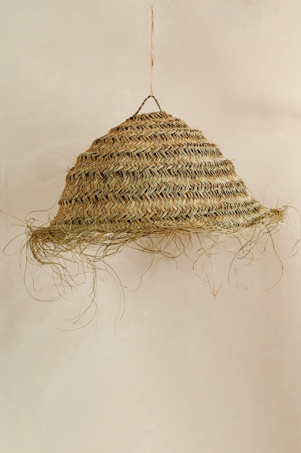 Ibiza zeegras lamptenkap XL, Ophalen of Verzenden, Nieuw, Ibiza