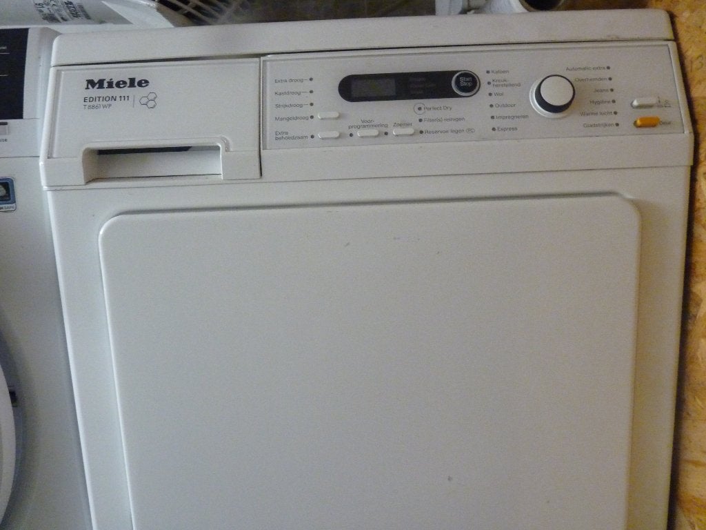 Miele T8861WP Edition 111 Warmtepompdroger, Gebruikt, 8 tot 10 kg, Ophalen of Verzenden, 85 tot 90 cm