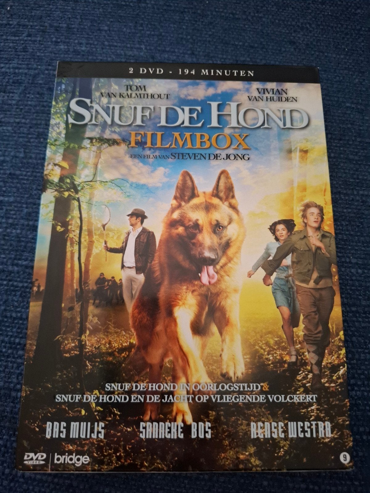 Snuf de Hond Filmbox (2 DVD's)  Oorlogstijd & Jacht op Volck, Waargebeurd drama, Vanaf 9 jaar, Zo goed als nieuw, Ophalen of Verzenden