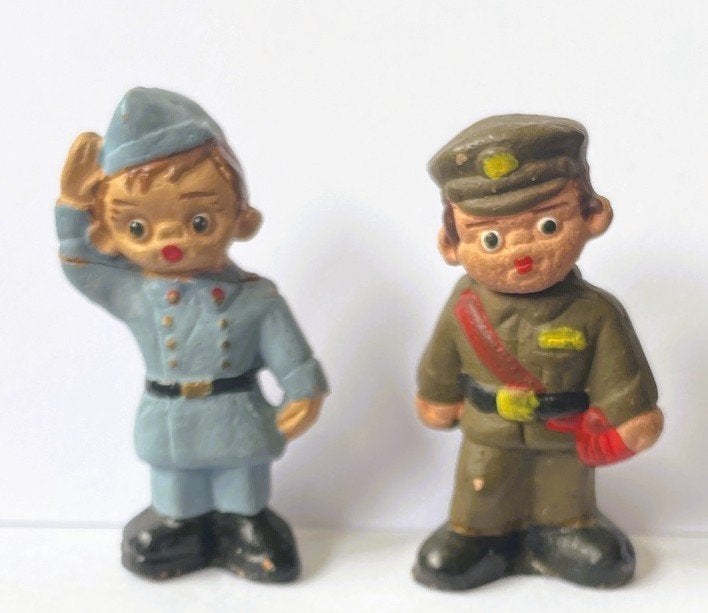 Mud People (Figura de Barro) - Spaanse Terracotta poppetjes, Verzamelen, Poppetjes en Figuurtjes, Verzenden, Gebruikt