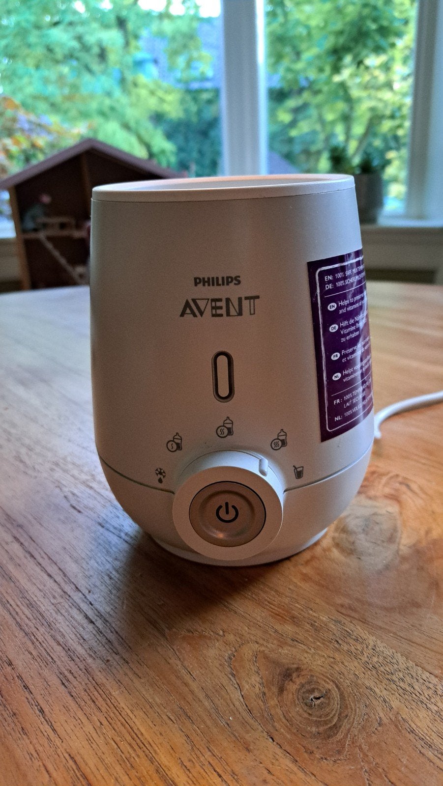 Philips Avent Flessenwarmer SCF358, Ophalen of Verzenden, Gebruikt