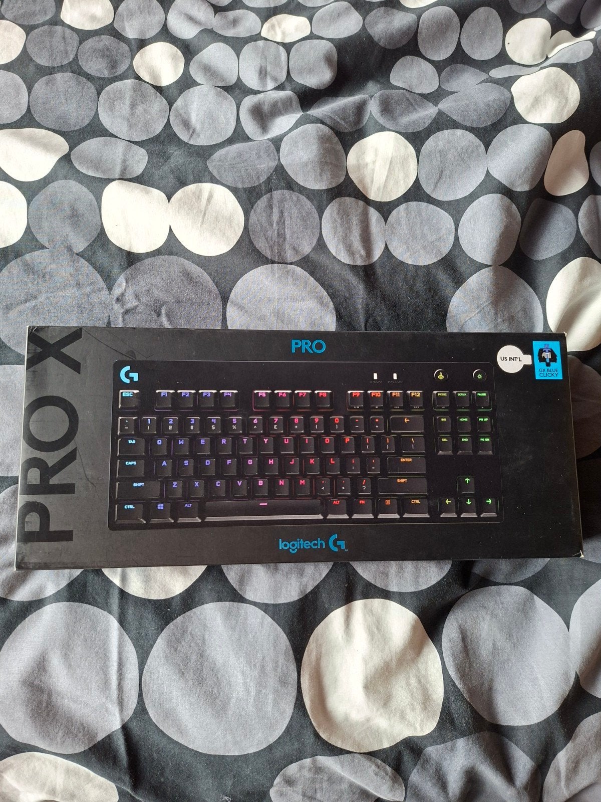 logitech Pro x toetsenbord, Logitech, Ophalen of Verzenden, Zo goed als nieuw, Qwerty