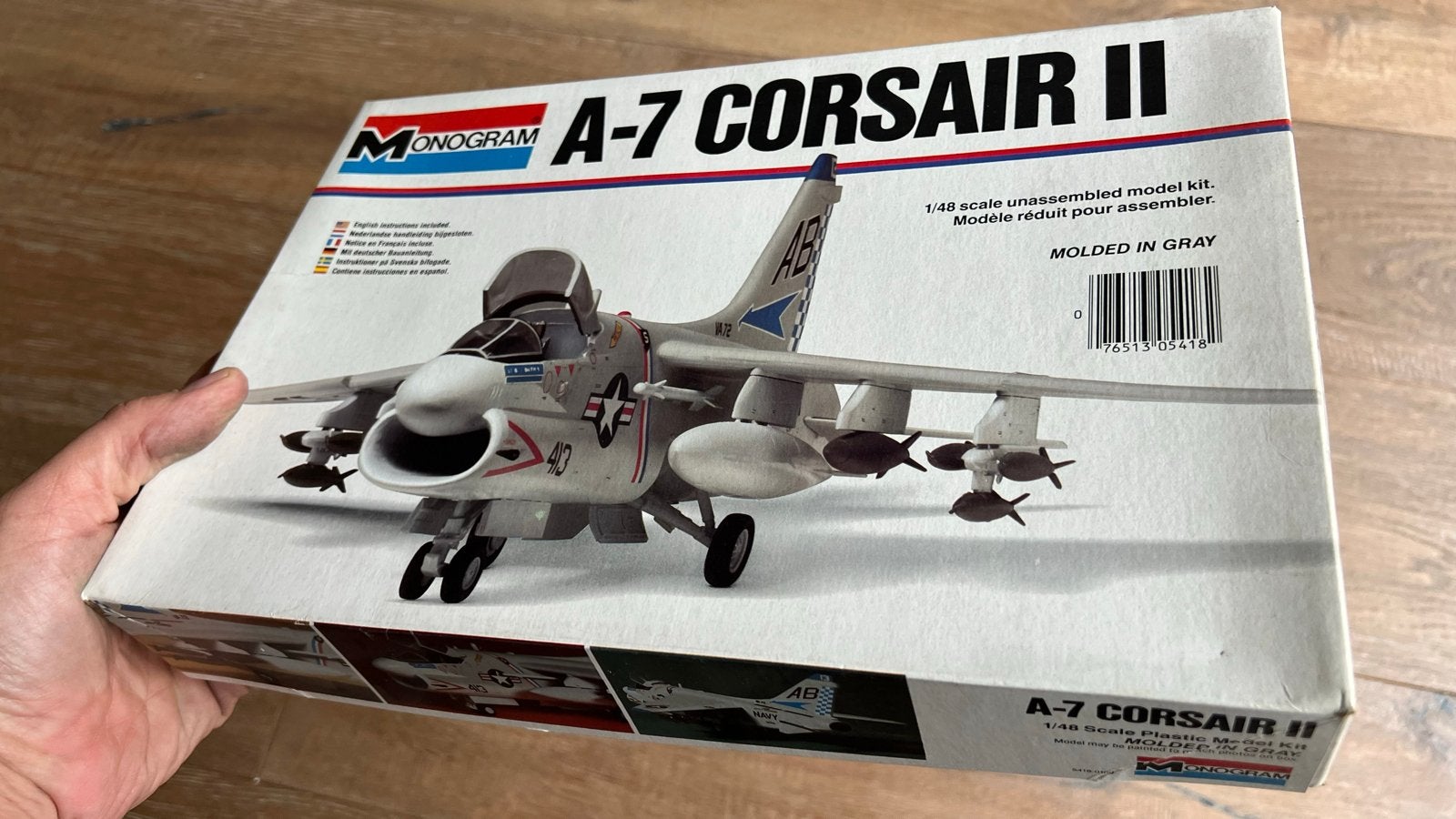 1/48 Monogram A-7 Corsair II, Nieuw, Groter dan 1:72, Vliegtuig, Ophalen