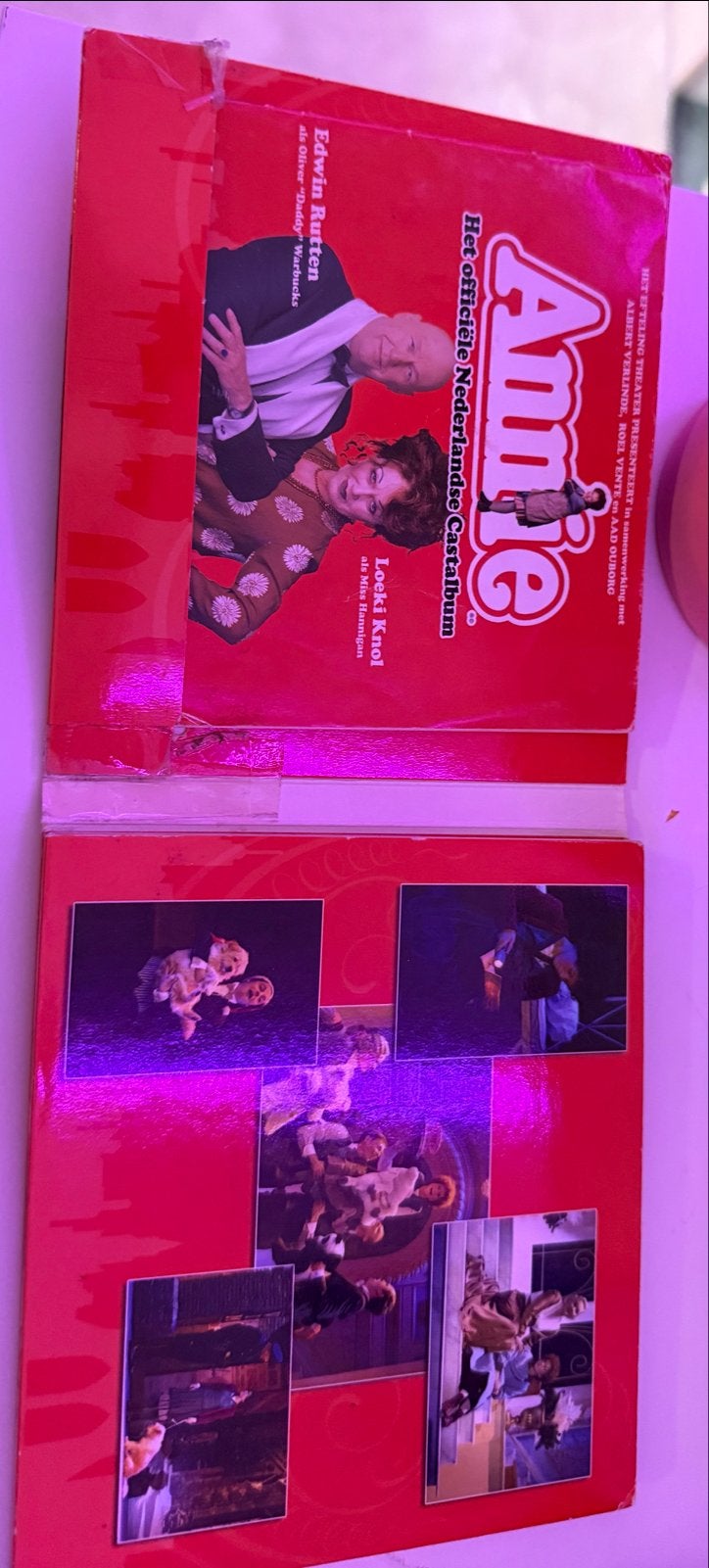 CD Annie - Het officiële Nederlandse Castalbum Musical, Gebruikt, Musical, Ophalen of Verzenden, Inclusief boekje