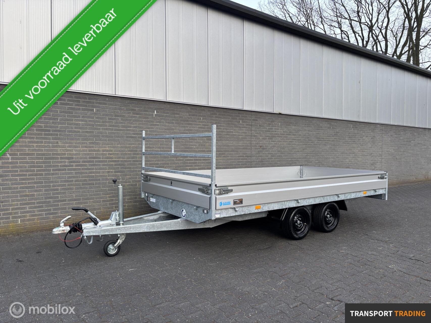 Hapert Azure 2700 KG plateauwagen 405x200 cm Bj. 2026!, Auto diversen, Transport Trading, Nieuw, Info@transporttrading.nl, De Grift 15 Nieuwleusen