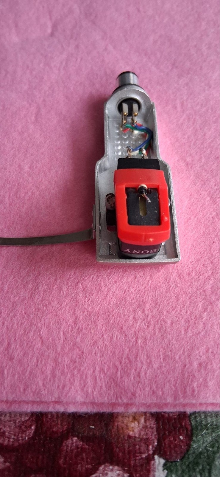 Sony pick-up element voor platenspeler, Ophalen of Verzenden, Gebruikt, Platenspeler-onderdeel, Sony