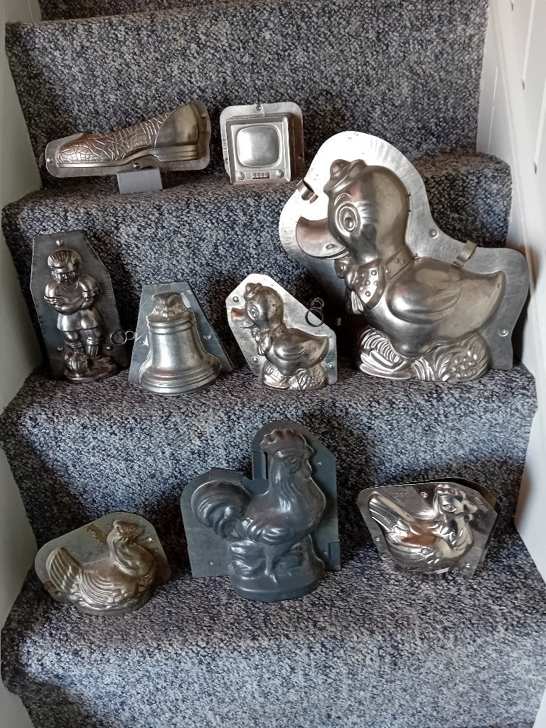 Oude Chocoladevormen., Ophalen of Verzenden