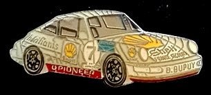 Porsche- Shell pin, Verzenden, Nieuw, Transport, Speldje of Pin