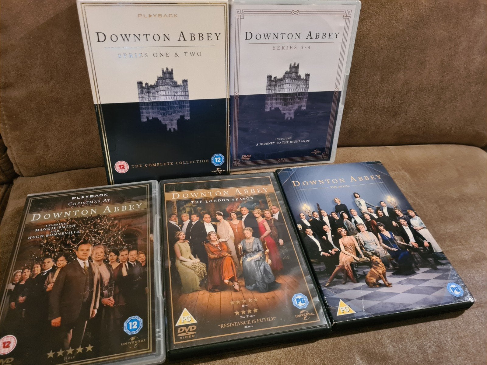 Downton Abbey DVD Collectie, Cd's en Dvd's, Gebruikt, Boxset, Drama, Ophalen of Verzenden