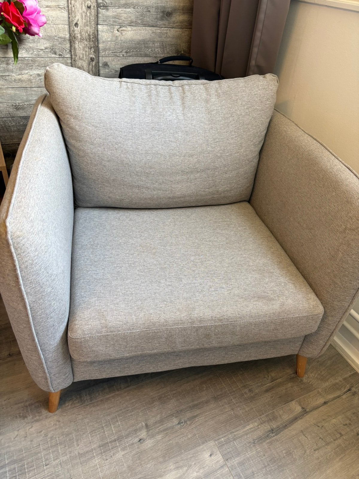 Jysk stoel, gebruikt maar nog prima, Ophalen, Gebruikt, 75 tot 100 cm, 100 tot 125 cm