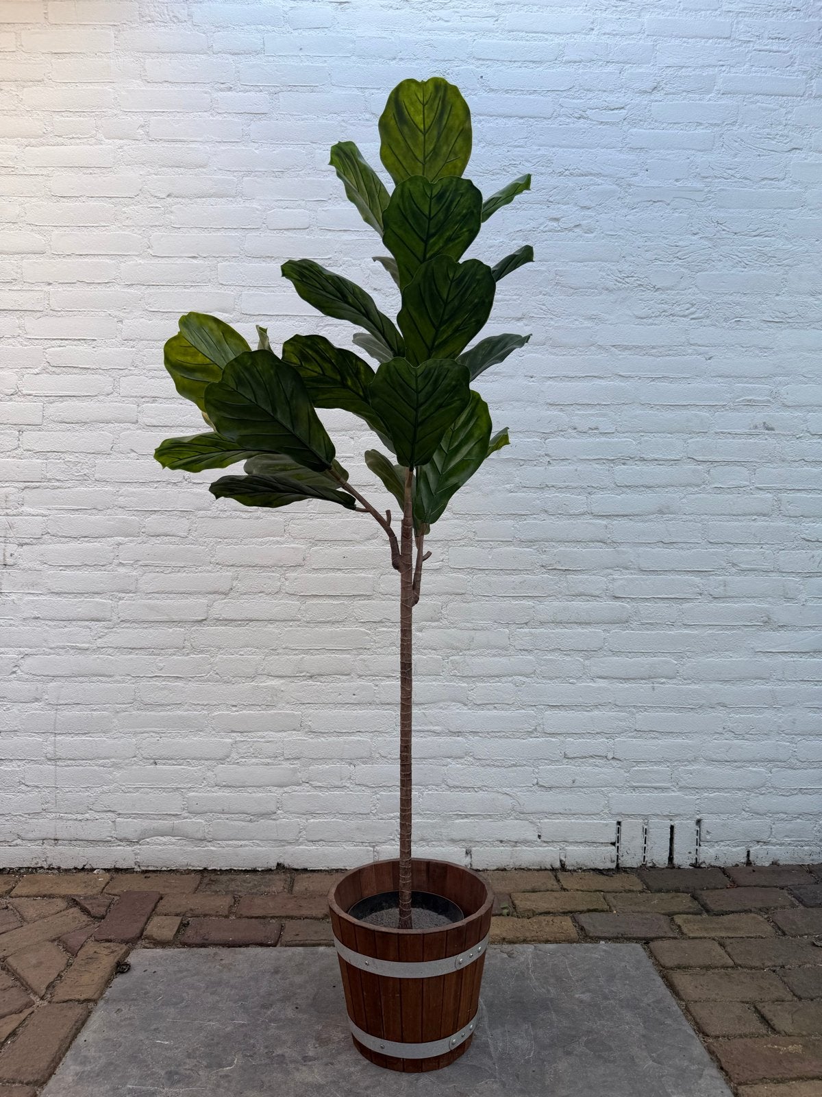 FEJKA Kunstplant tabaksplant 145 cm - binnen/buiten, Ophalen, Binnen, Kunstplant, Nieuw