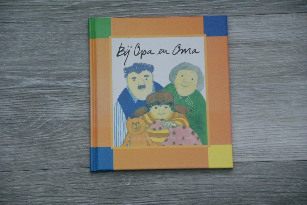Bij opa en oma - Kimio - Annet Scholten, Fictie algemeen, Jongen of Meisje, Ophalen of Verzenden, Zo goed als nieuw