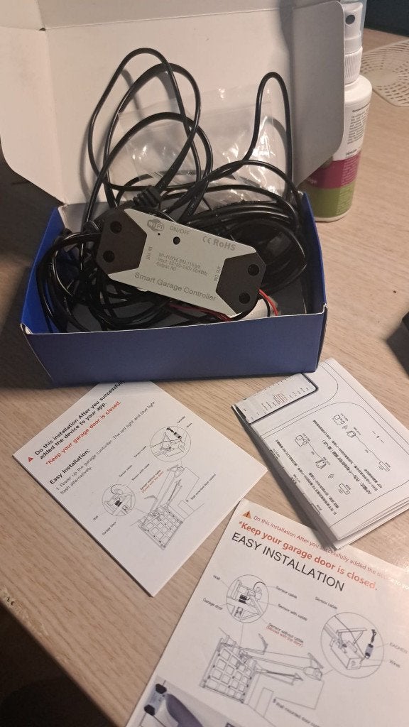 Slimme garagedeuropener wifi – met app & spraakbediening, Ophalen, 120 cm of meer, Overige typen, Minder dan 200 cm