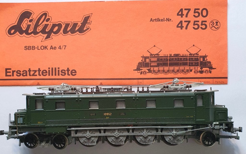 Liliput 4750 zeer goed €59, Ophalen of Verzenden, Zo goed als nieuw, Liliput, Gelijkstroom