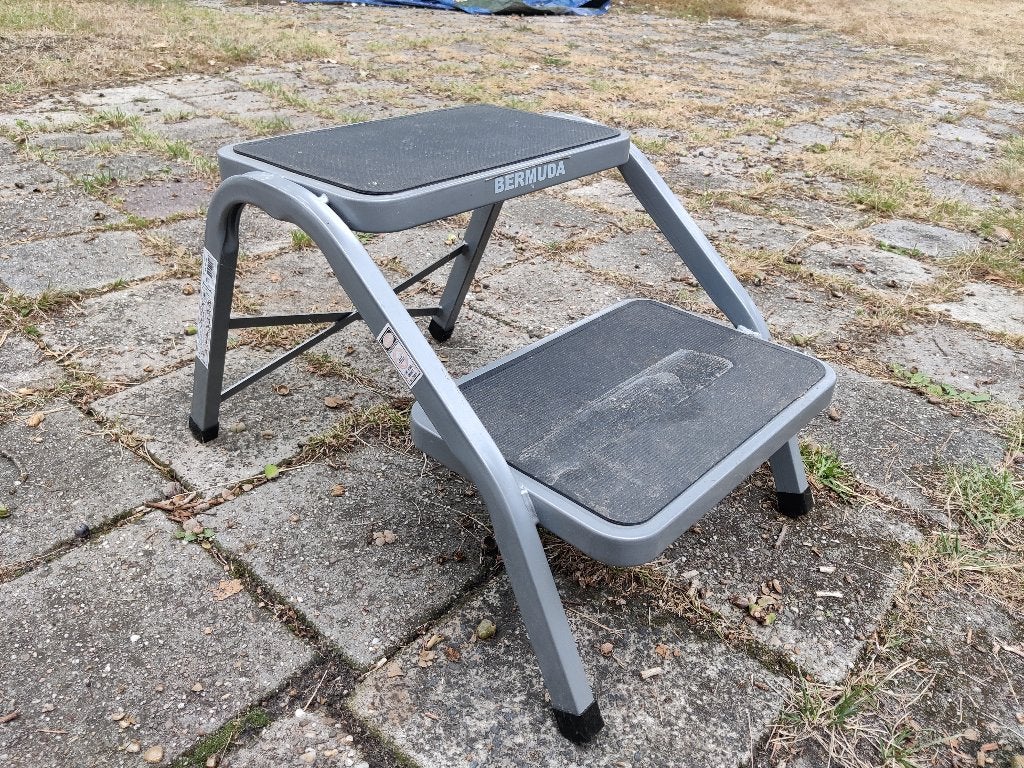 Bermuda inklapbare caravantrap – 2 treden, Caravans en Kamperen, Ophalen, Gebruikt
