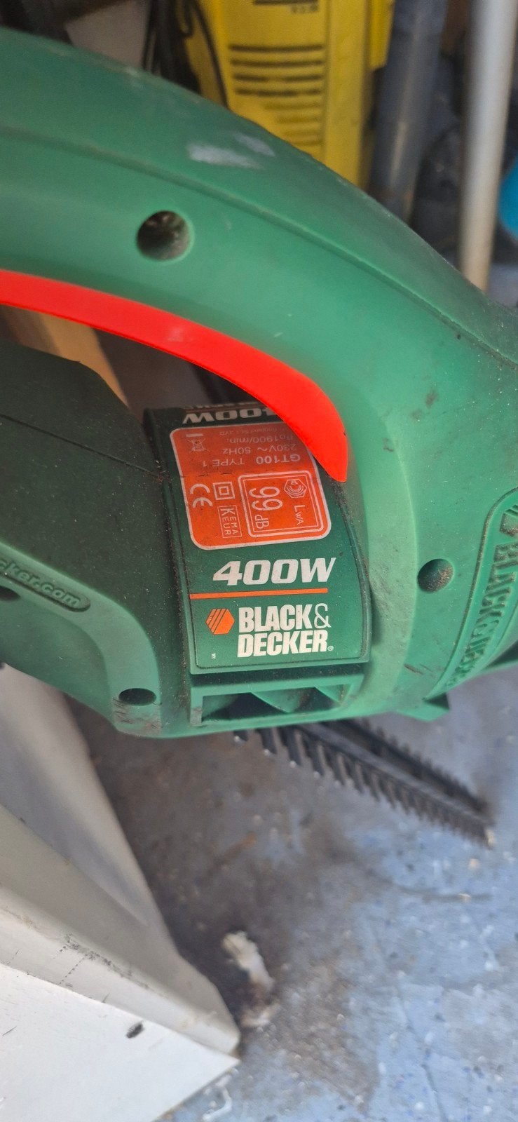 Black & Decker Heggenschaar GT100 - 400W, 45 cm blad, Ophalen
