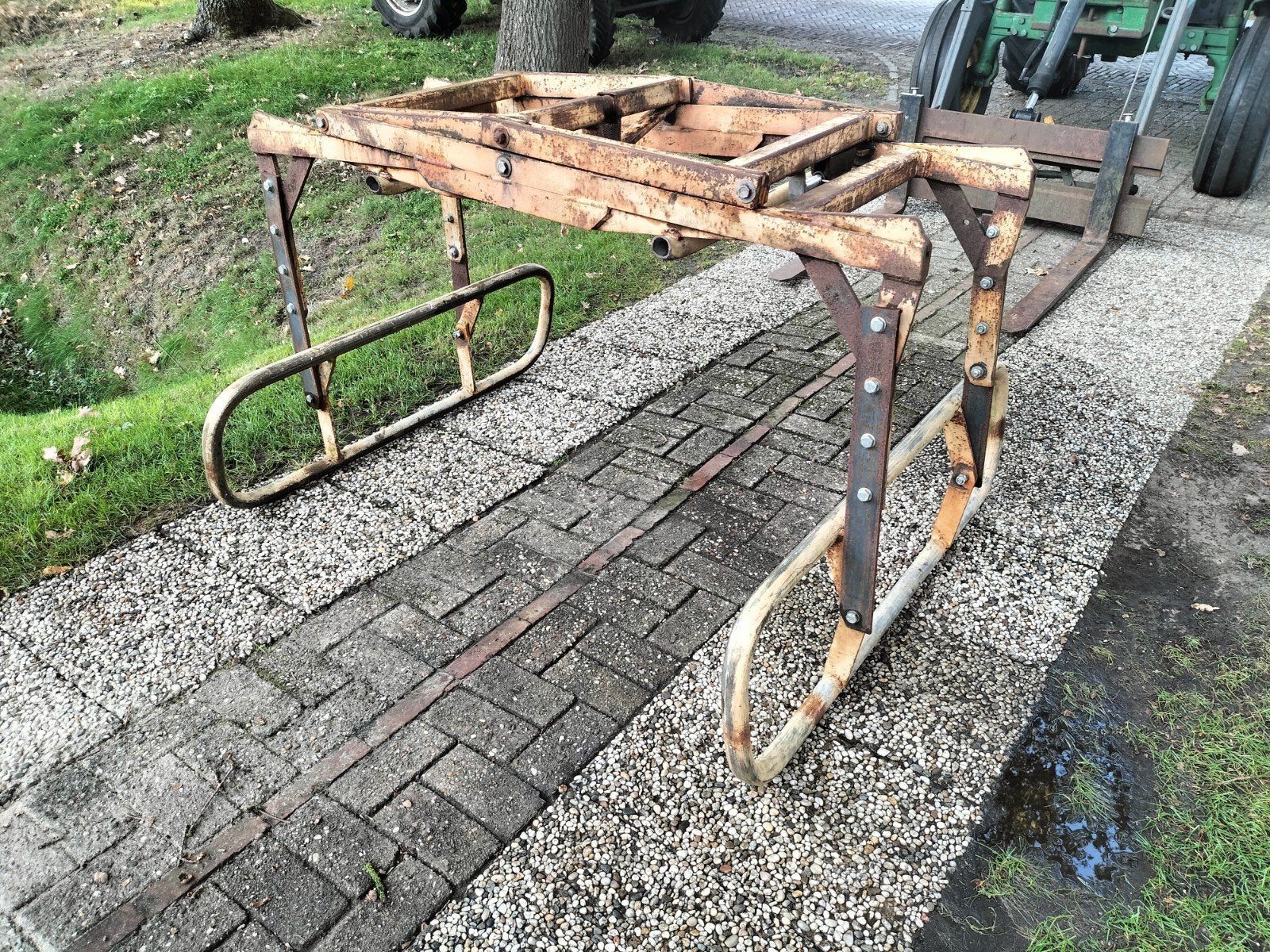 mechanische klem balenklem, Ophalen, Gebruikt