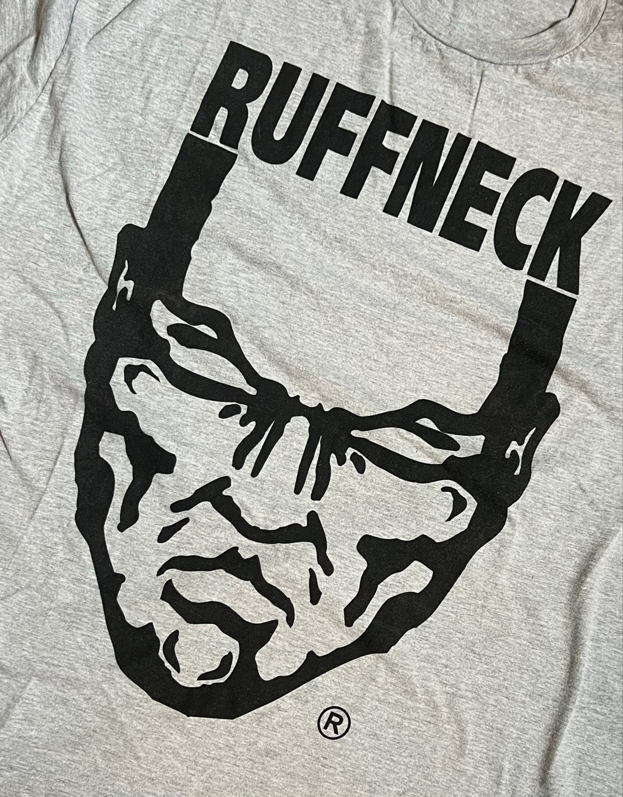 Origineel Ruffneck T-shirt - Maat 2XL, Ophalen of Verzenden, Zo goed als nieuw, Overige maten, Grijs