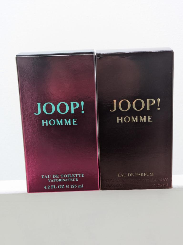 Joop Homme Eau de parfum & eau de toilette <2 ml used, Ophalen of Verzenden, Miniatuur