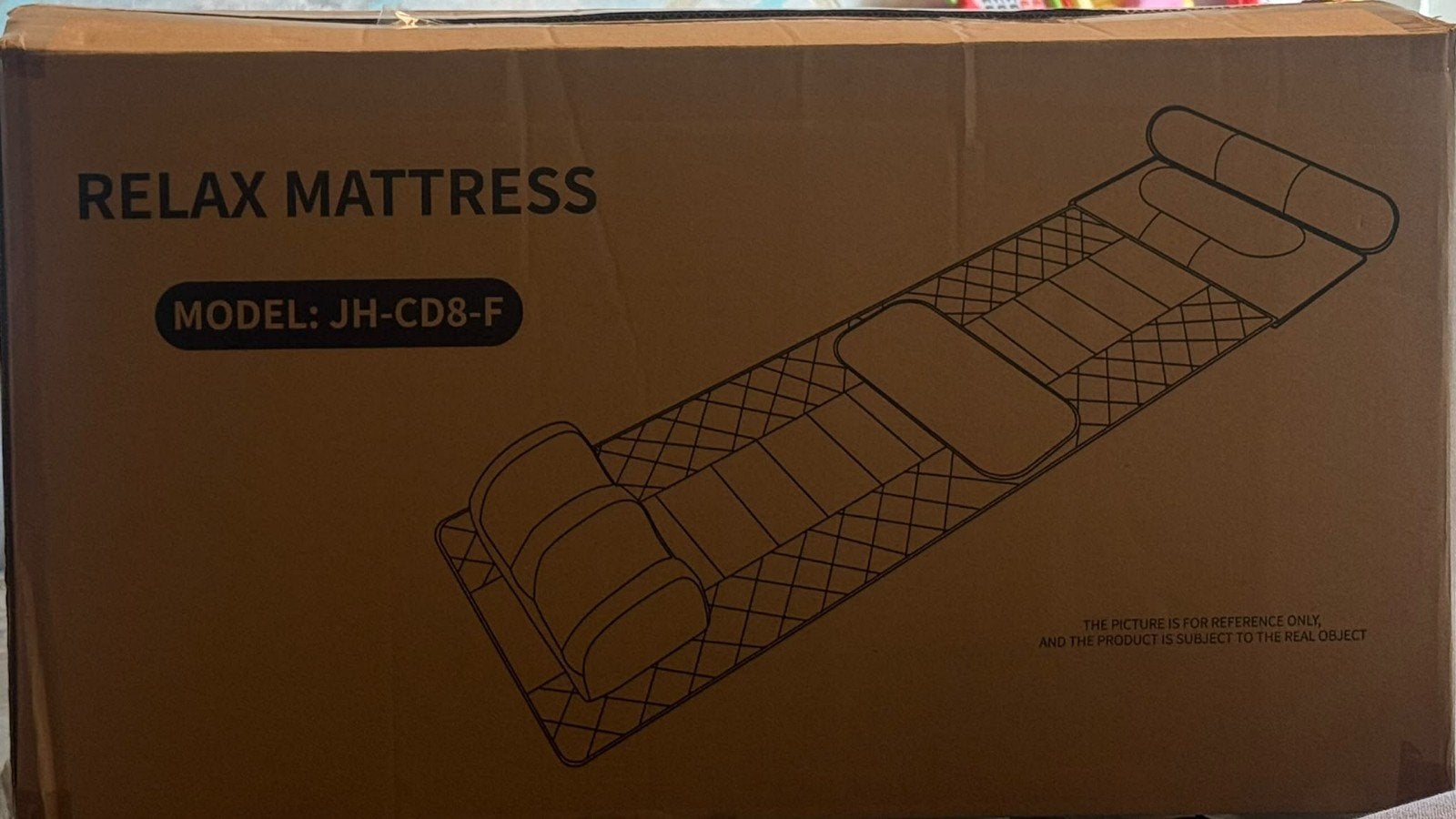 Nieuwe Relax Massage Matras - Model JH-CD8-F, Ophalen of Verzenden, Nieuw, Massagestoel of Kussen