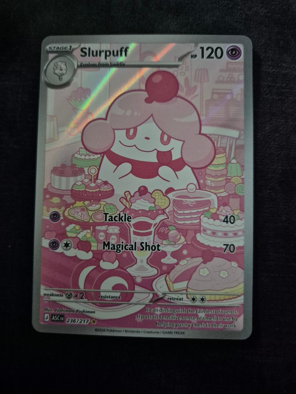 Slurpuff 236/217, Ophalen of Verzenden, Nieuw, Losse kaart