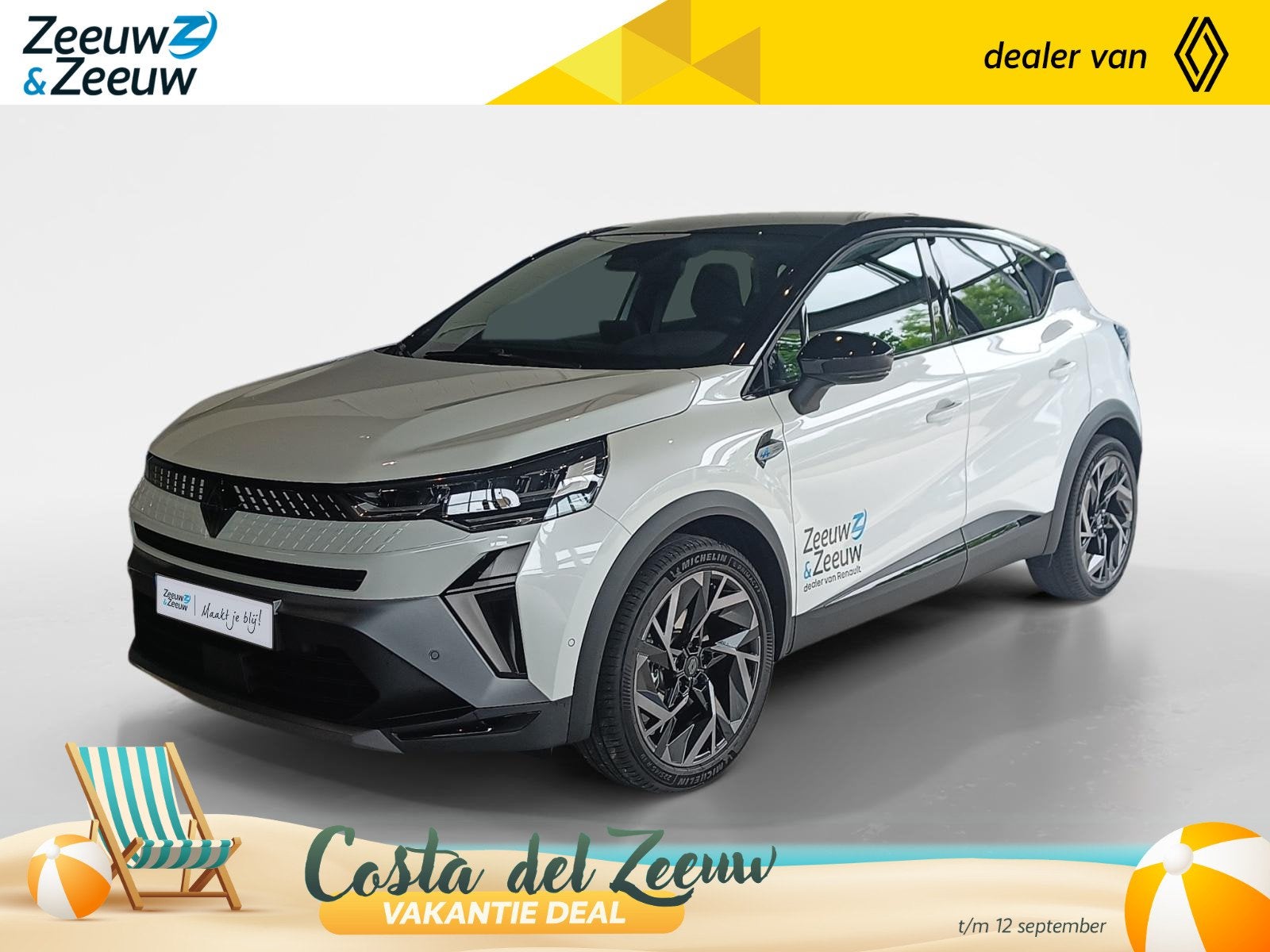 Renault Captur 1.8 E-Tech full hybrid 160 esprit Alpine |Bes, Auto's, 12 maanden, 1789 cc, 4 cilinders, Origineel Nederlands